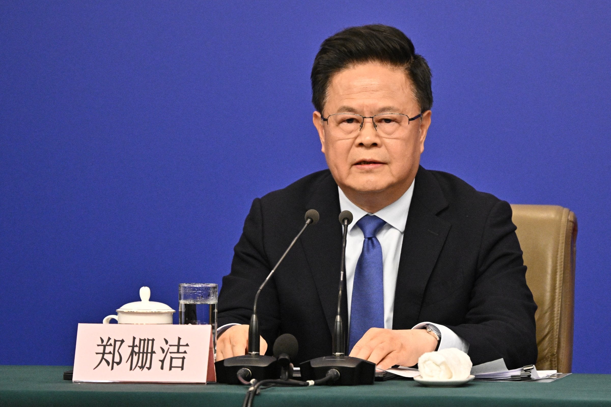 Zheng Shanjie, chairman of China's National Development and Reform Commission.