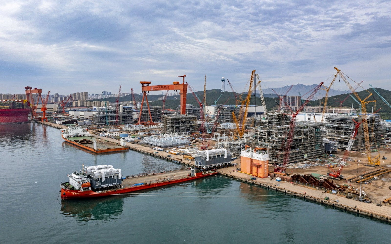 Chinese yards complete modules for Shell-led LNG project | Upstream
