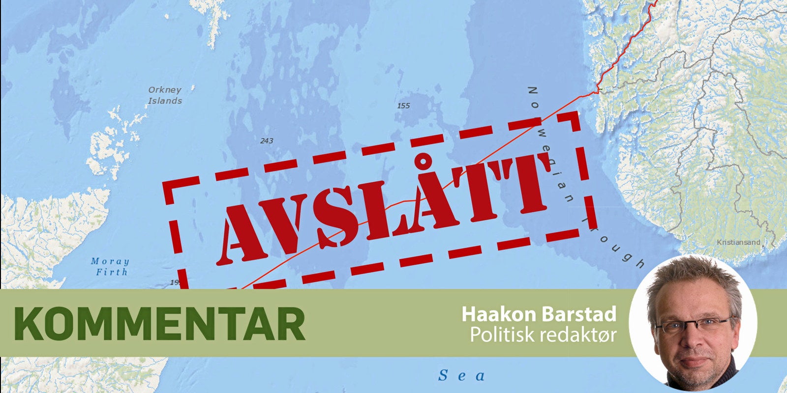 Noe skurrer kraftig i NorthConnect-avslaget