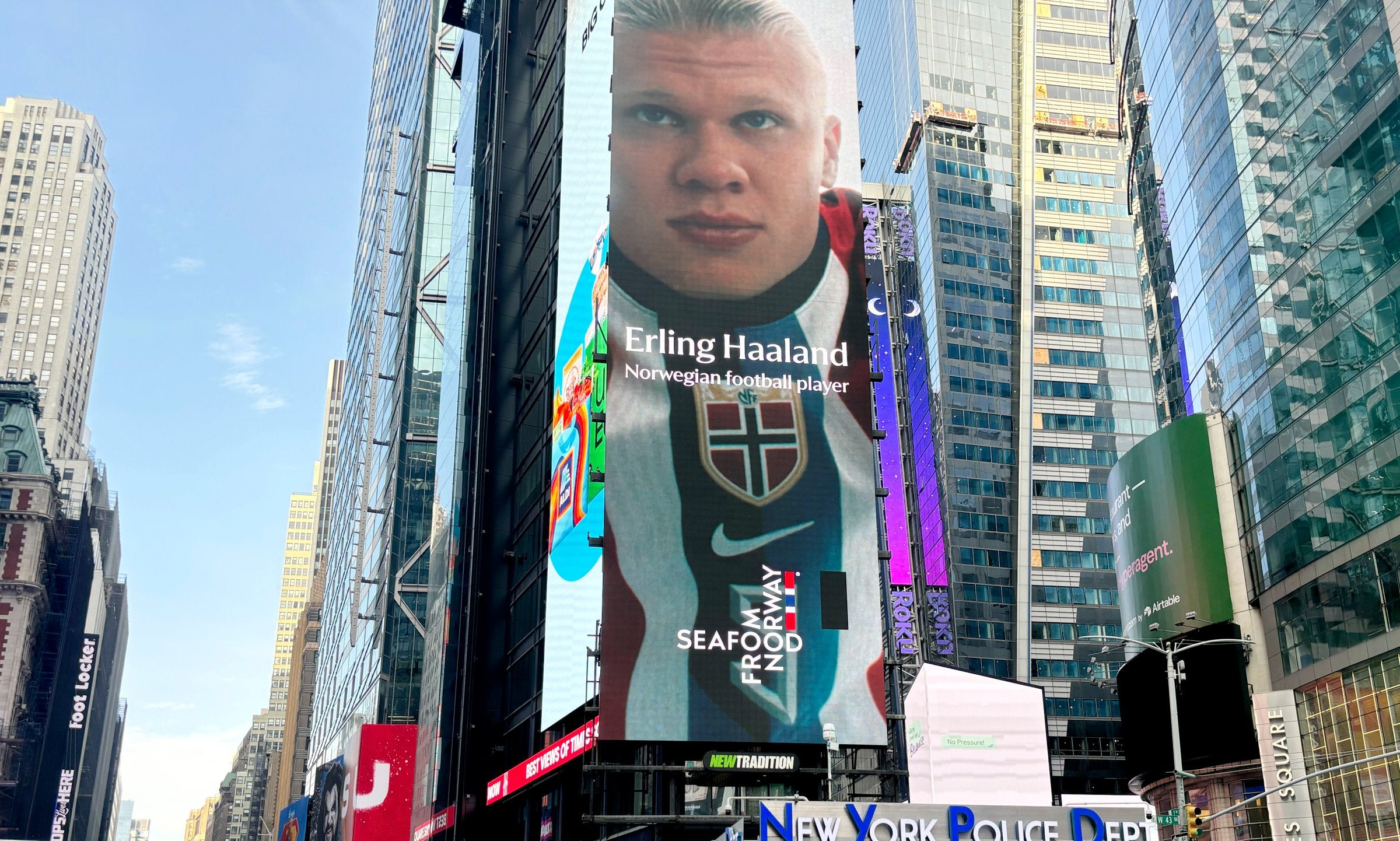 Norwegian salmon sees Haaland and World Cup effect in the US