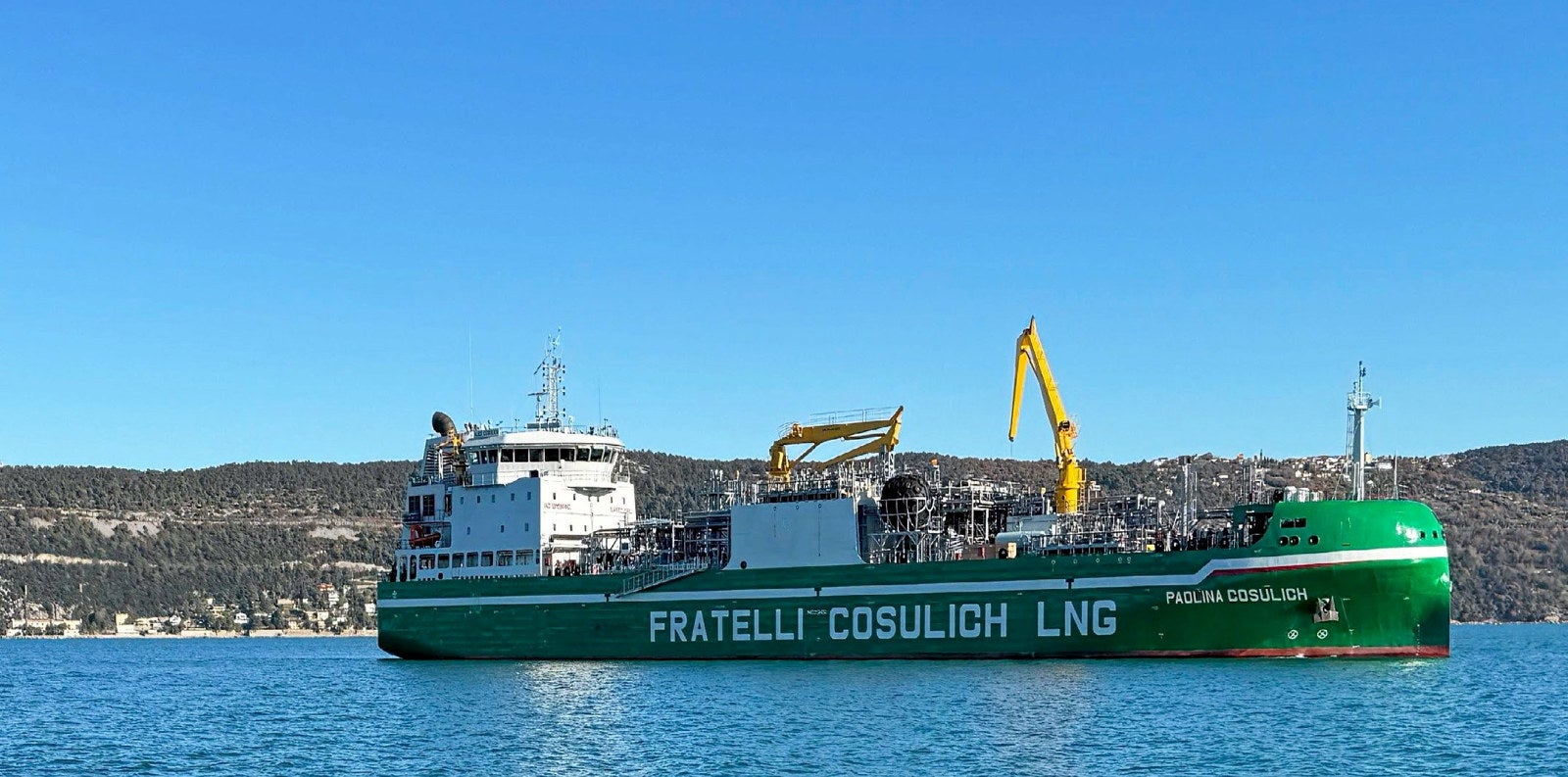 Fratelli Cosulich confirms Petronas charter on second LNG bunker vessel
