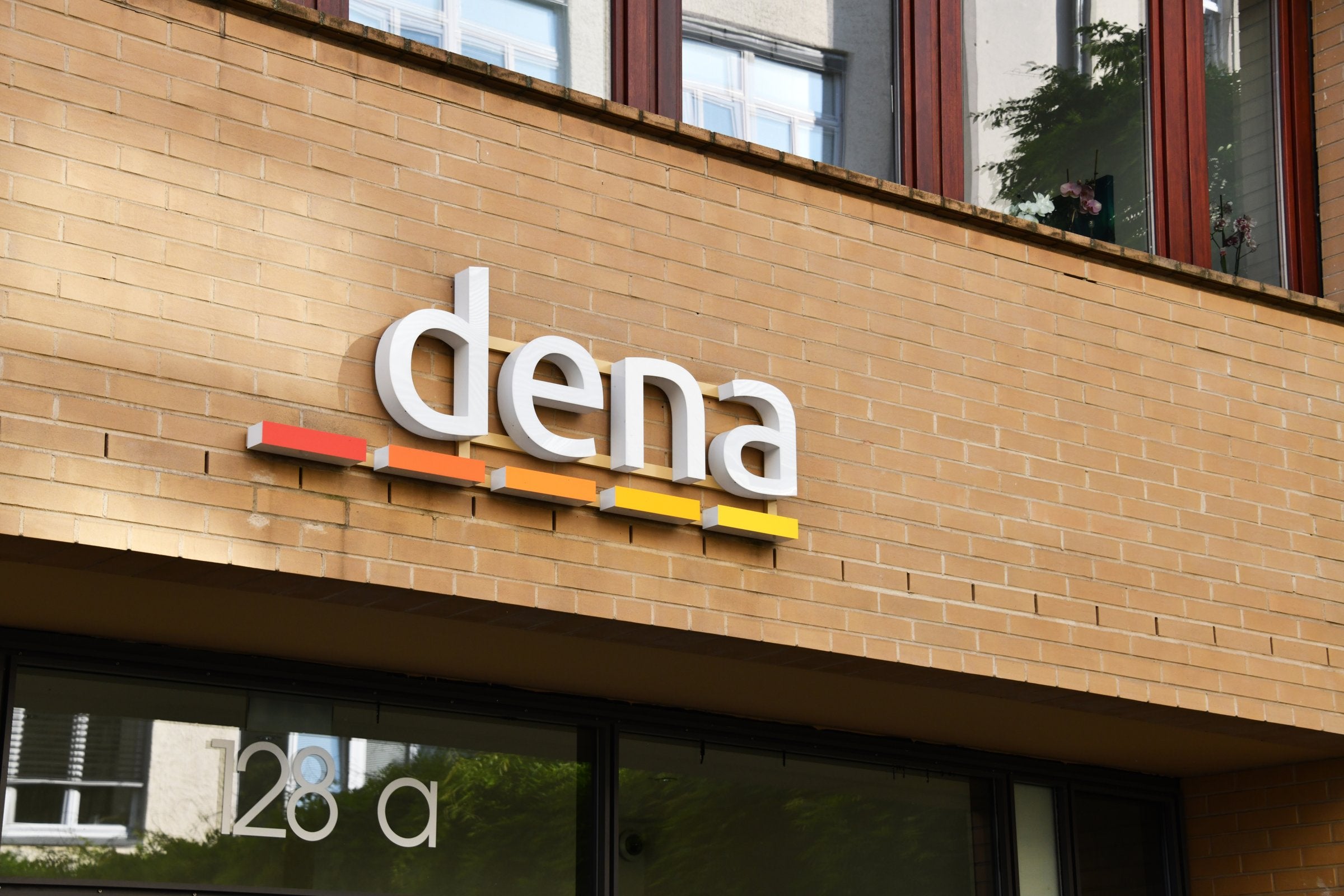 DENA's logo outside its offices