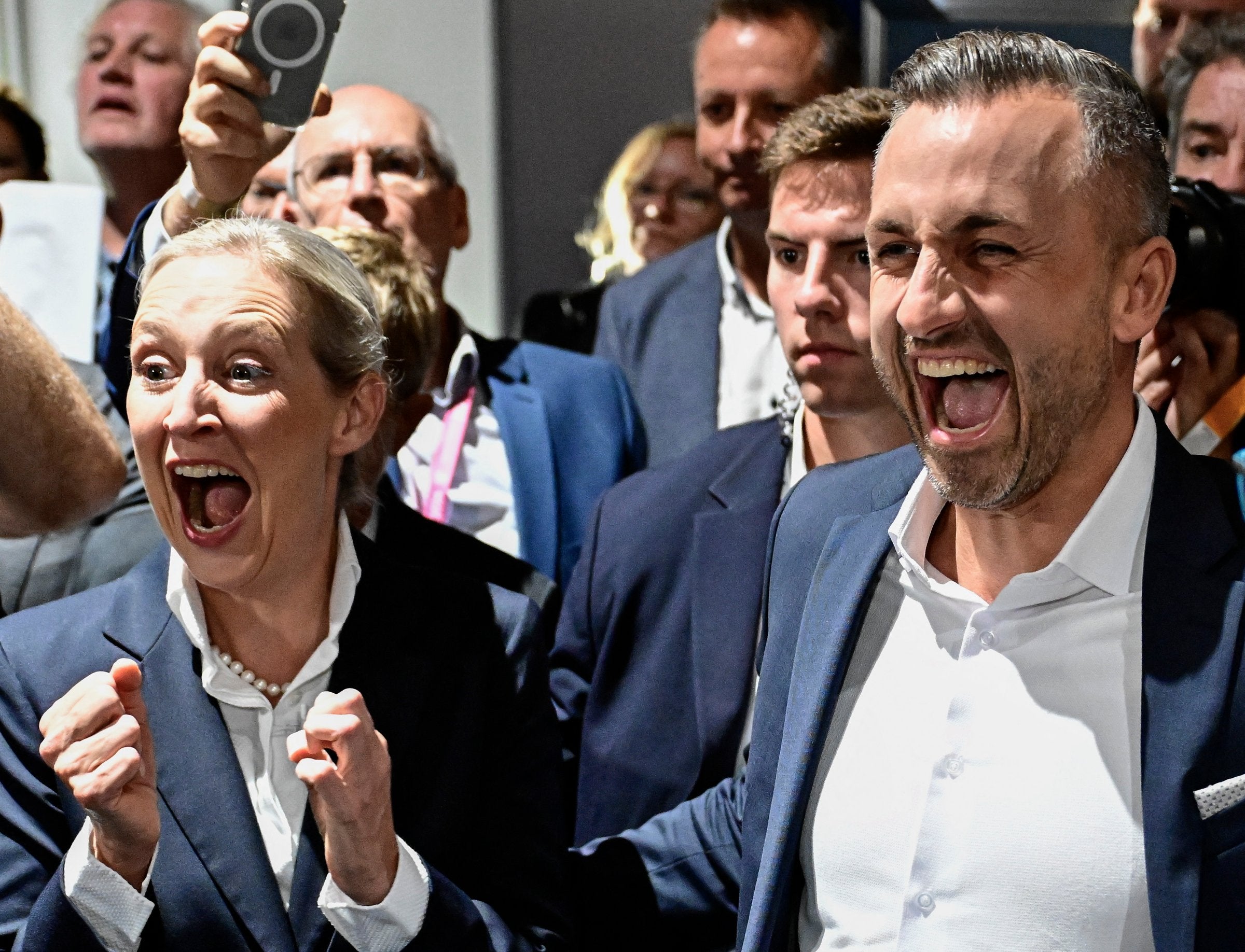 Parties pledging to end energy transition win German state election