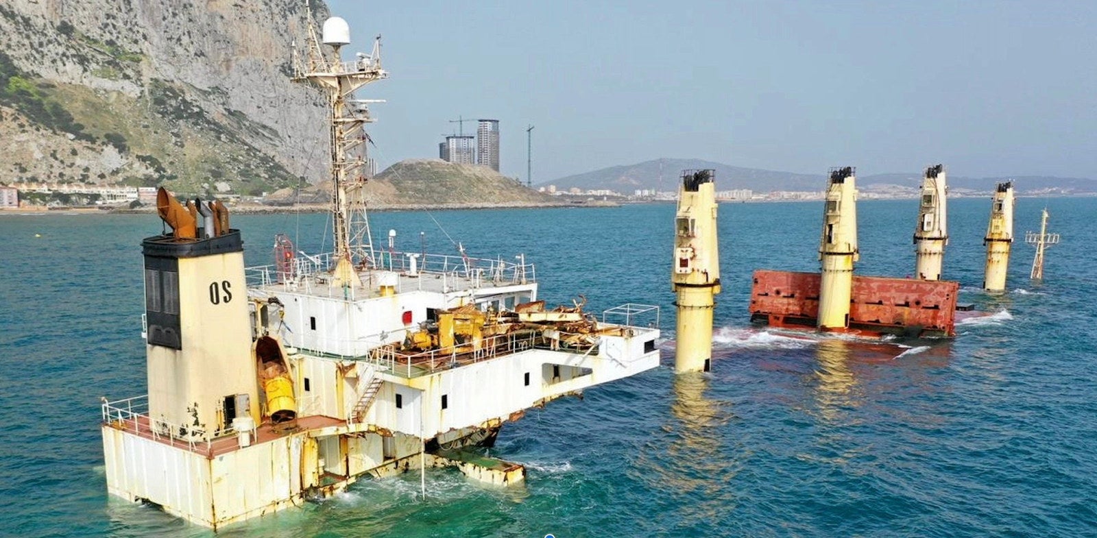Gibraltar bulker wreck removal finally completed