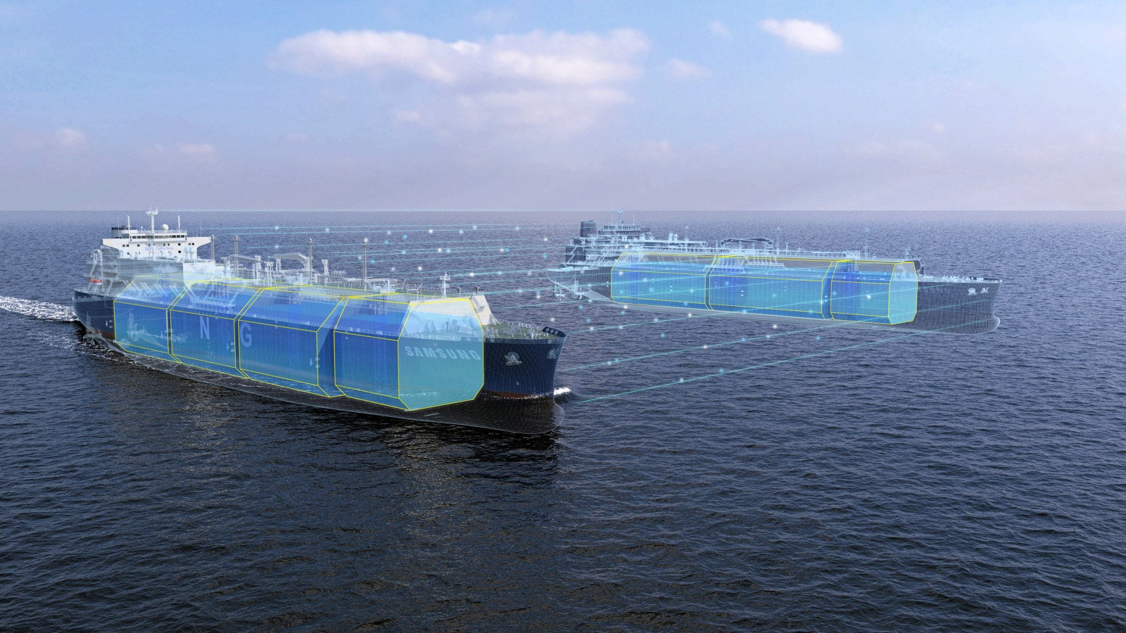 Samsung Heavy unveils designs for greener LNG carriers and container ships