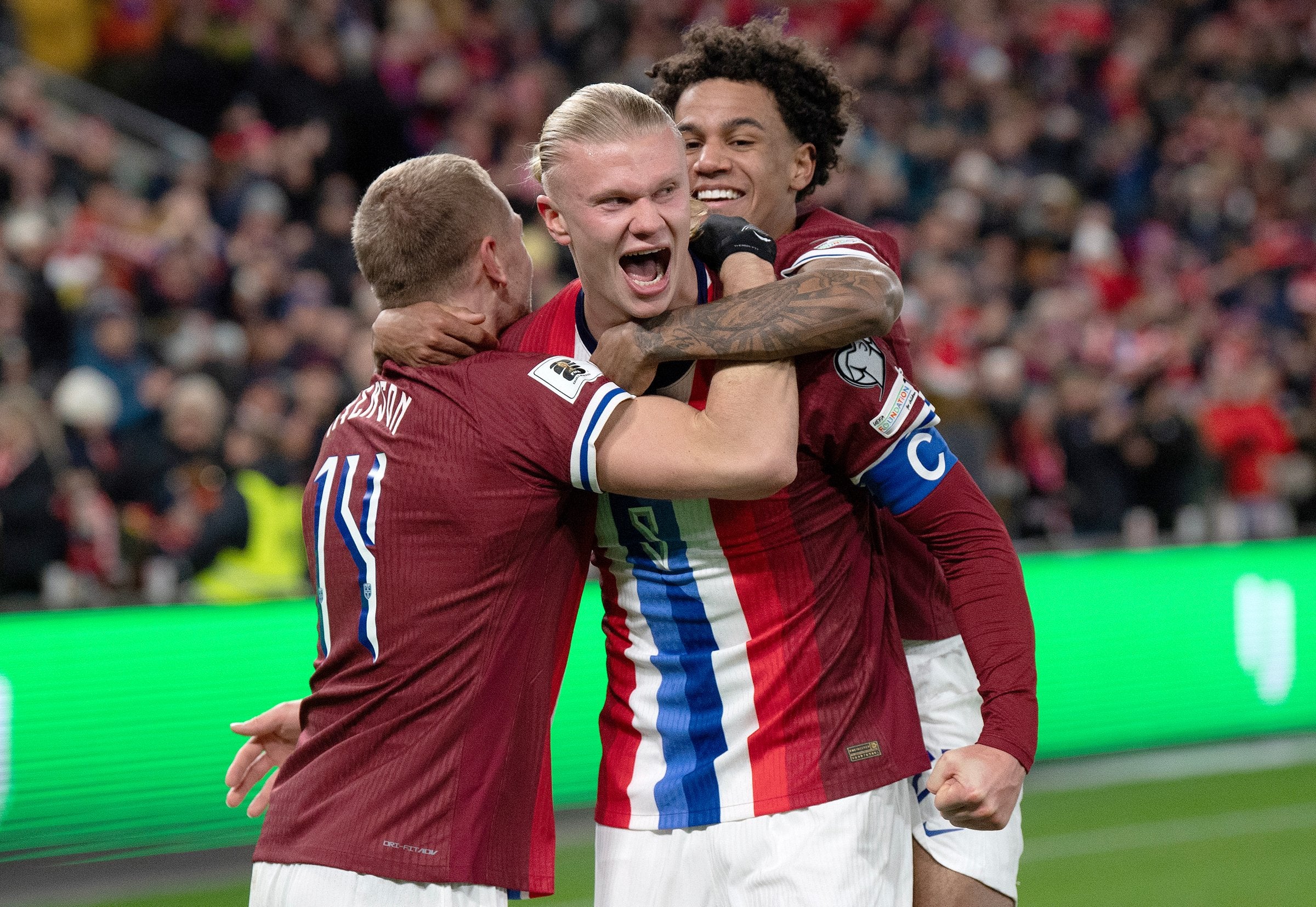Soccer star Erling Haaland helps Norway kick off salmon push in Eastern Europe