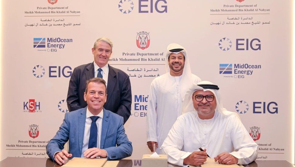 Abu Dhabi’s ruling family firm ploughs over $1bn into emerging MidOcean Energy