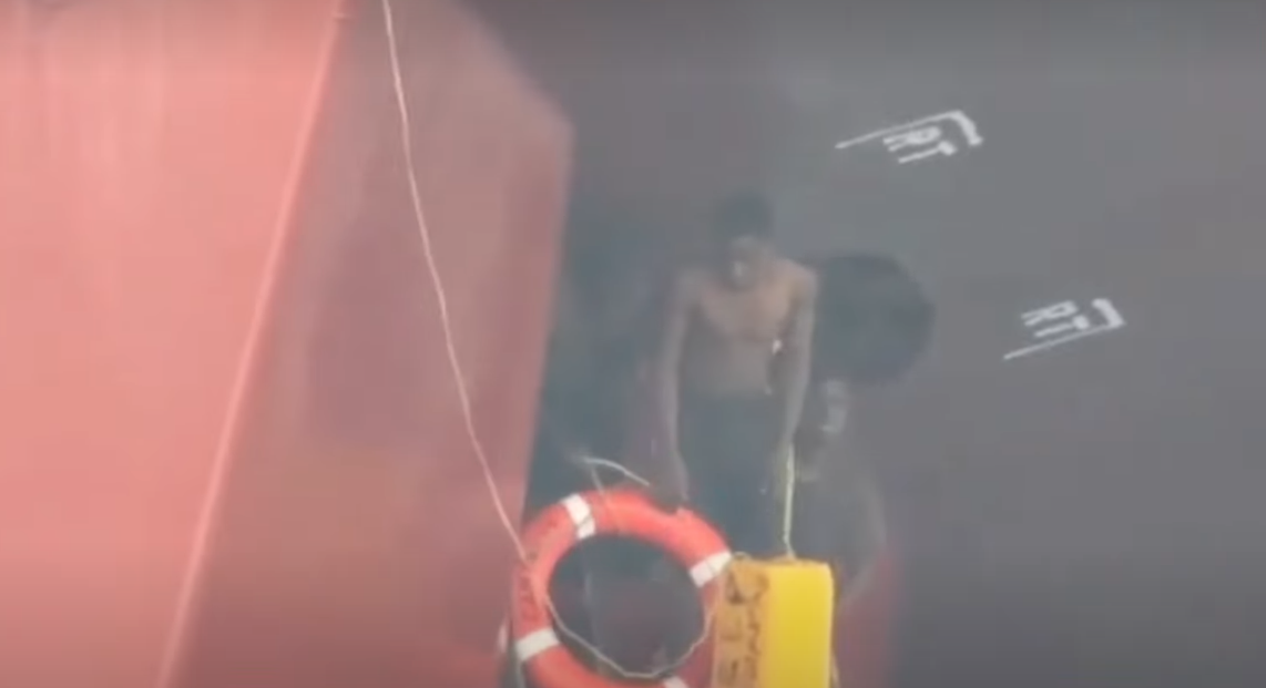 Seven stowaways found on rudder of Saverys tanker
