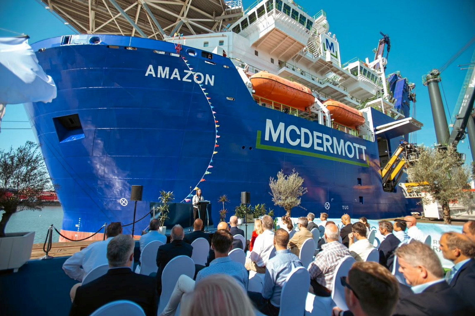 McDermott launches newly-converted Amazon vessel | Upstream