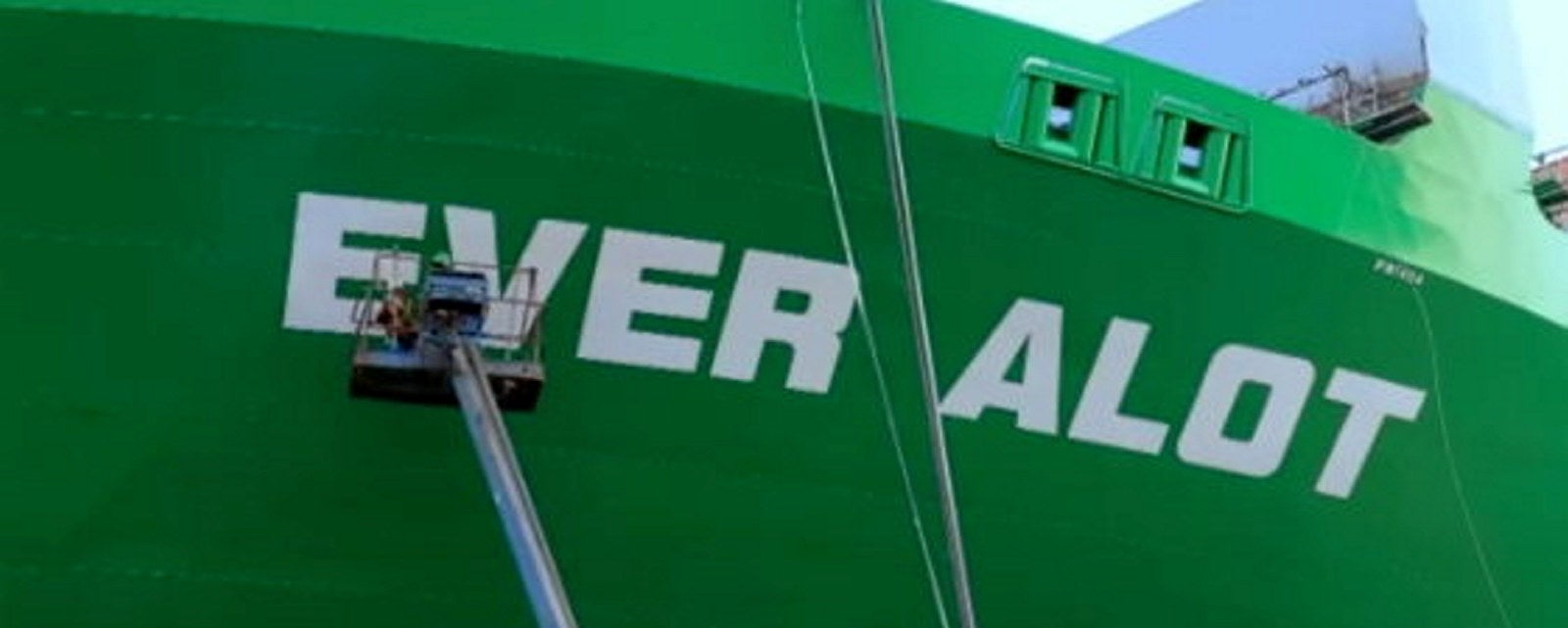 Alot of boxes: Evergreen gets its hands on world’s biggest container ship