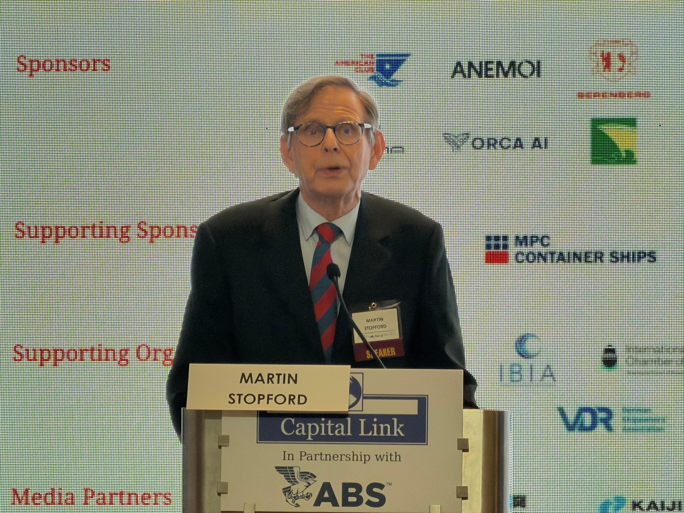 Prepare for a bust as good times end, warns shipping veteran Stopford