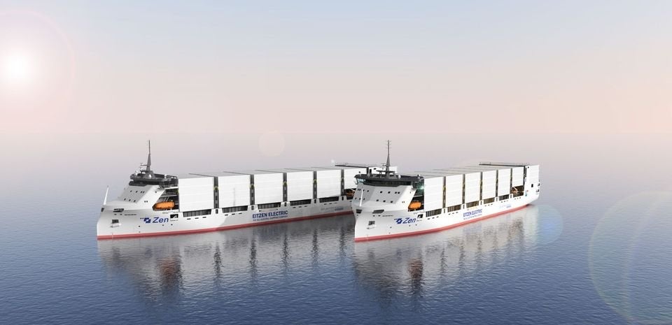 Biggest ever electric container ships planned by Norway’s Eitzen Group ...