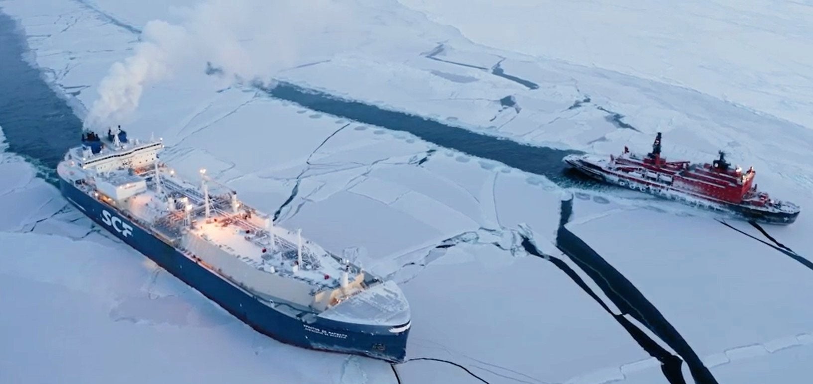 Shadow fleet LNG carriers manoeuvre as sea ice coverage delays Arctic ...