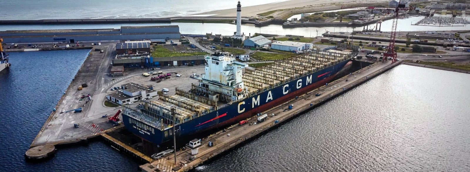 CMA CGM plans green retrofits at Damen to cut emissions