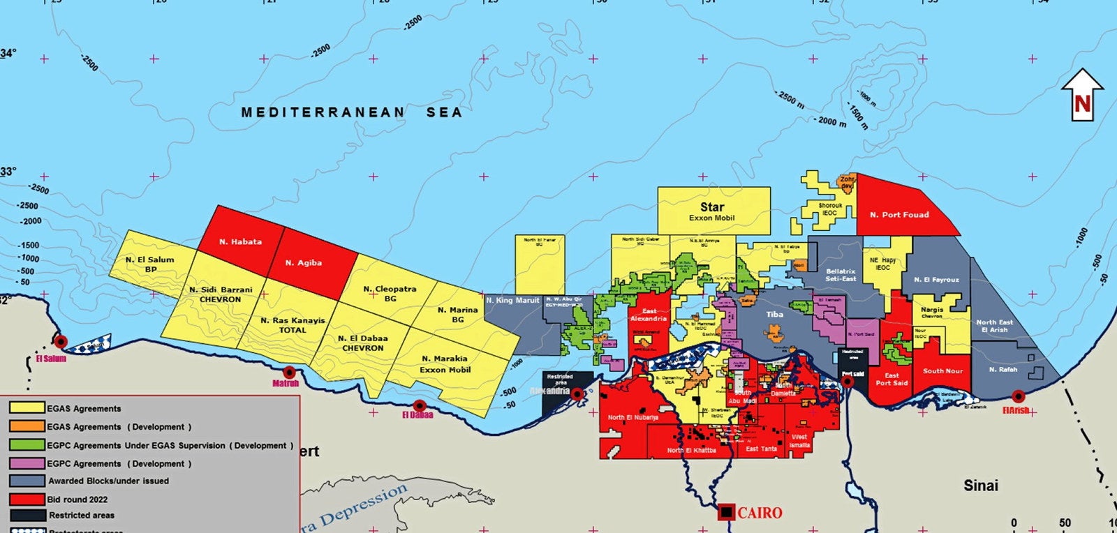 Egypt targets 36 Tcf of gas in latest bid round | Upstream