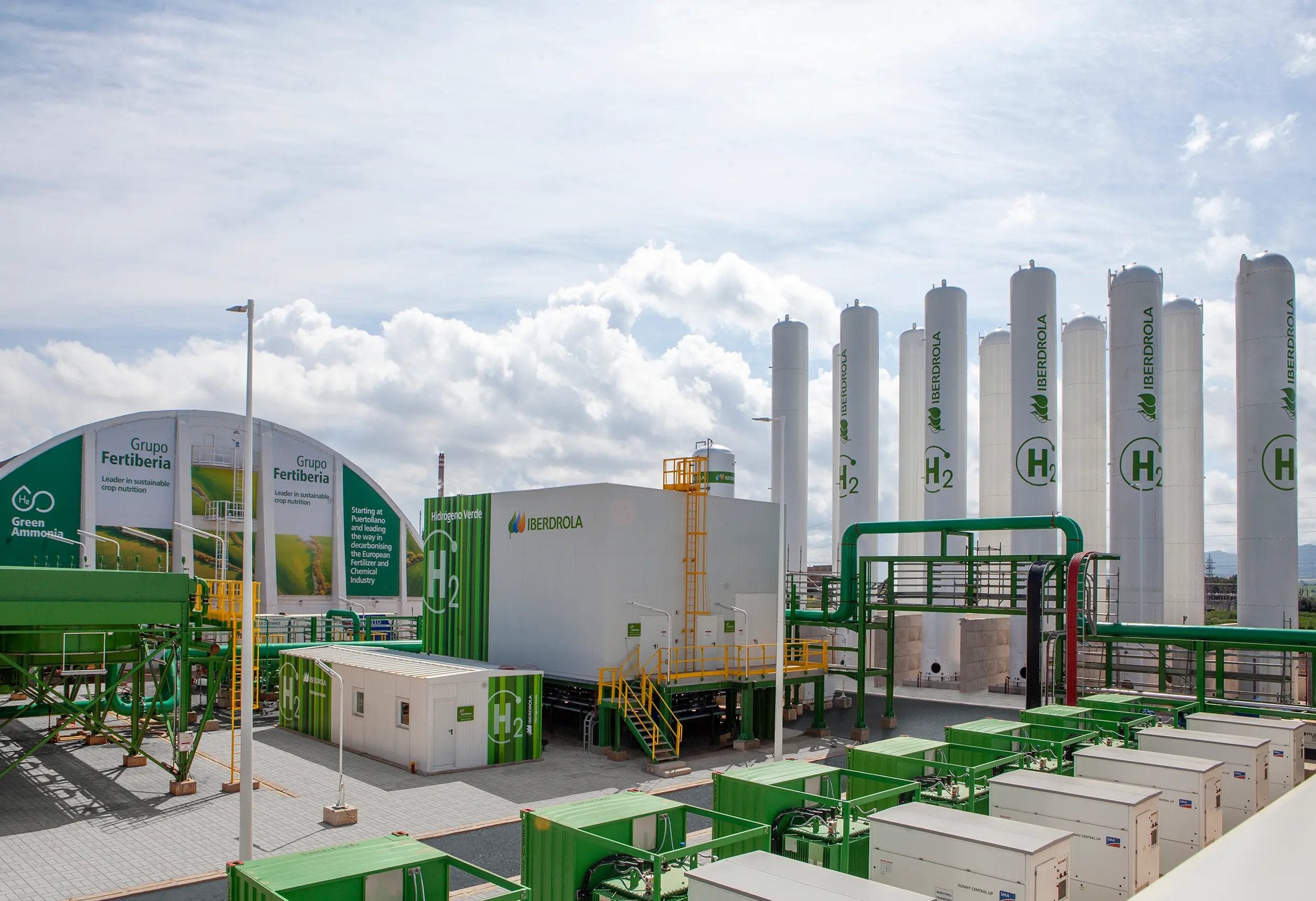 Fertiberia’s production plant in Puertollano, Spain.