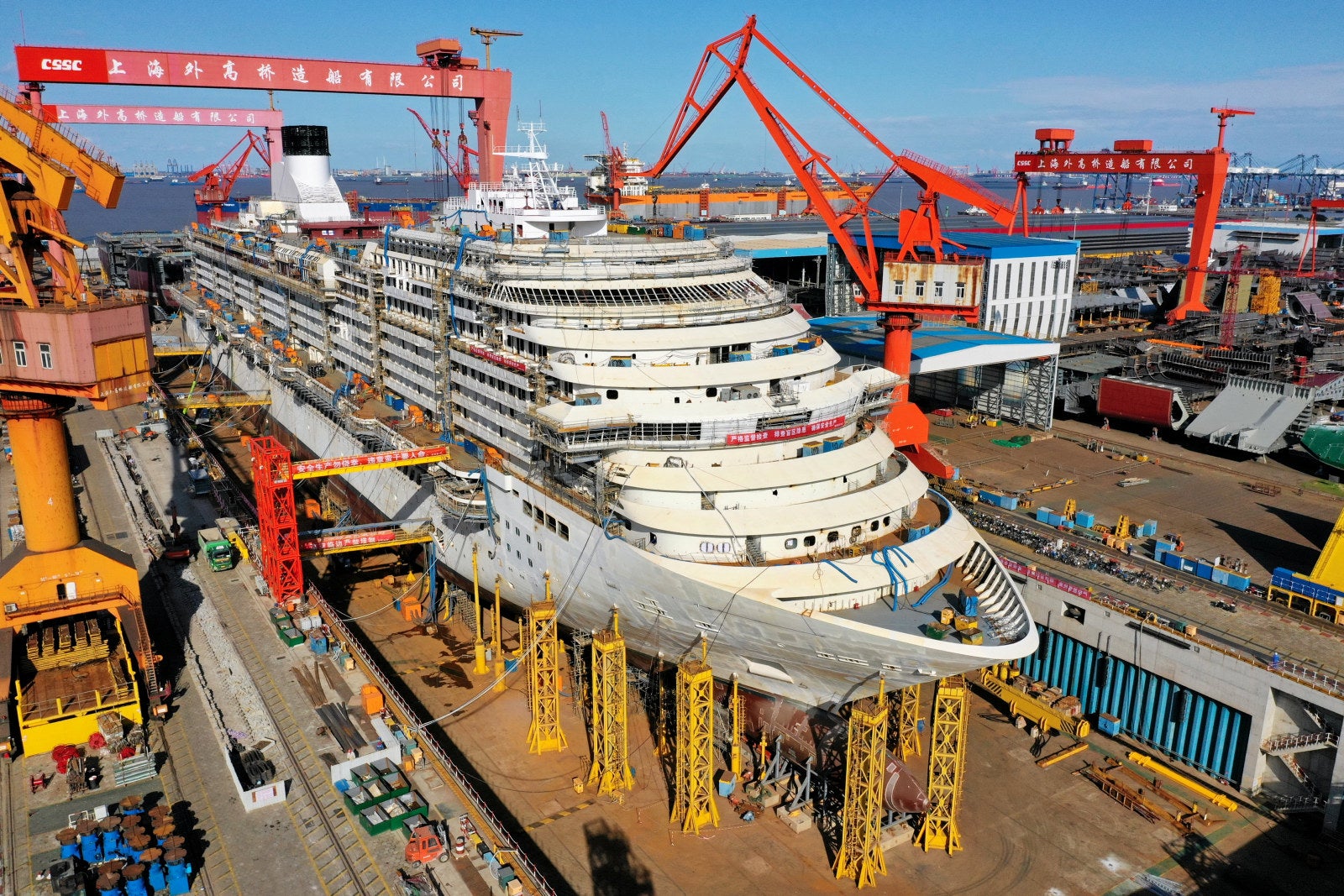 CSSC’s Shanghai Shipyard revived to build tankers and container ships