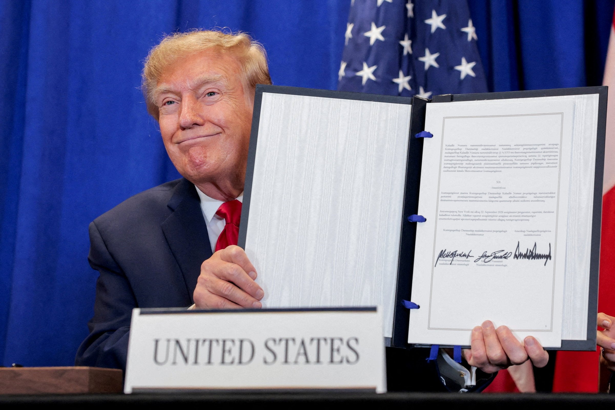 Trump claims ‘massive’ oil exploration coming to Greenland