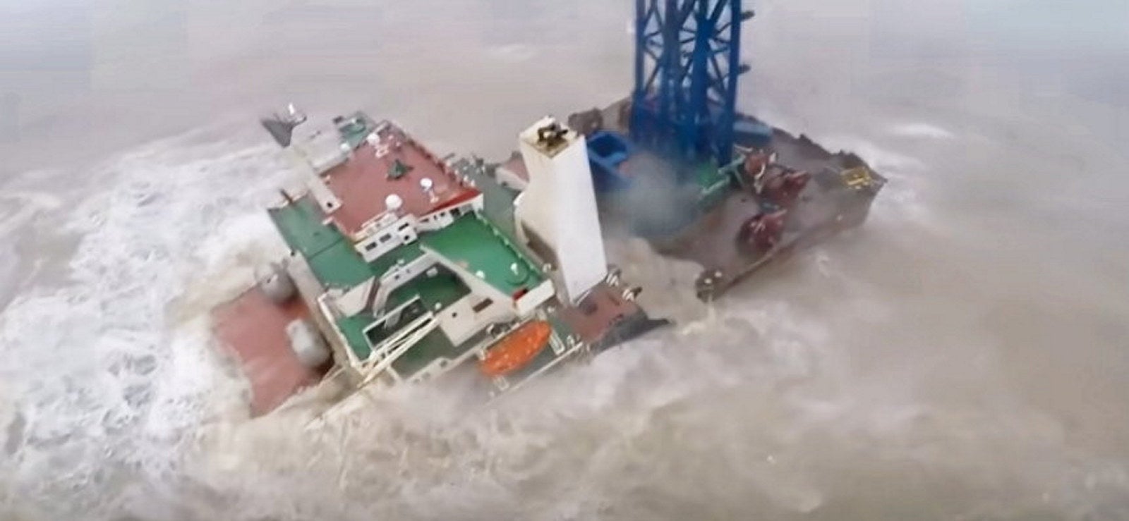 26 seafarers feared dead after offshore wind ship breaks in two
