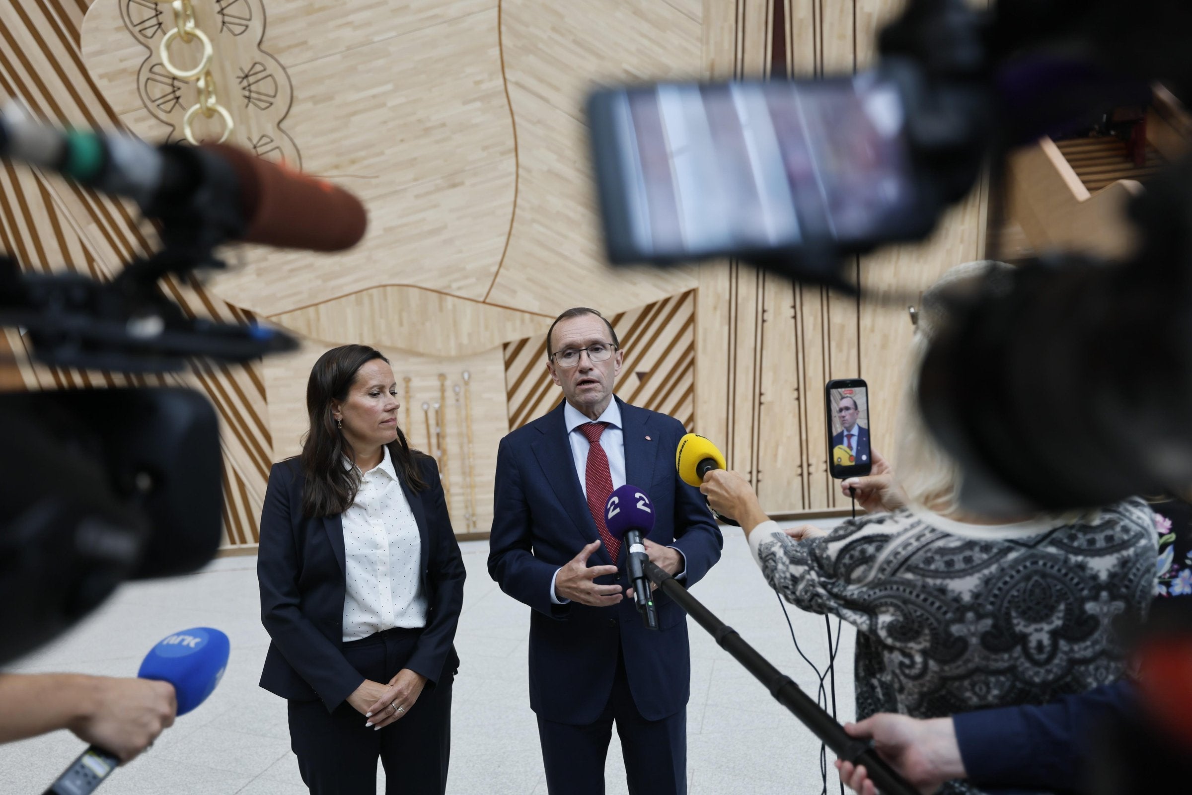 Norway business leaders and government meet about Trump's tariffs