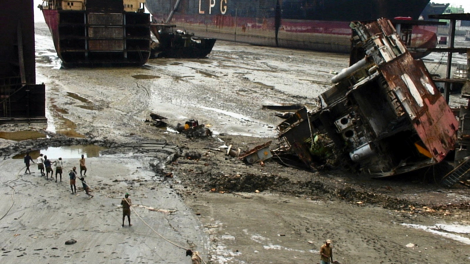 Container ship demolition hit by drought in first six months