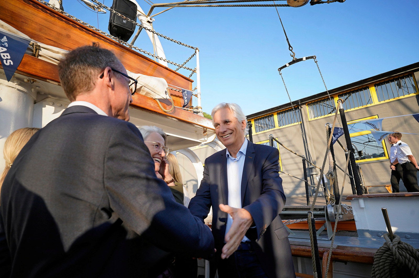 In pictures: Sun shines on shipping at TradeWinds party